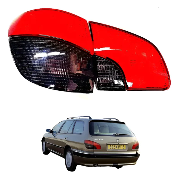 Kit De Faros Traseros Izquierdo Original Peugeot 406 Break Izquierdo/conductor