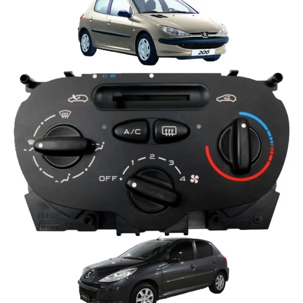 Frente Comando Original Peugeot Aire Acondicionado 206 207
