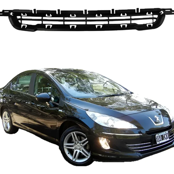 Rejilla Superior Paragolpe Delantero 408 Original 2011-2015 Negro