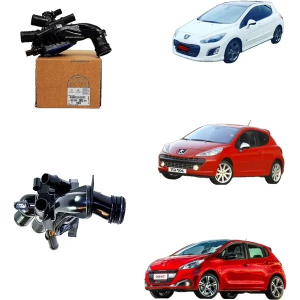 Caja De Termostato Peugeot Original 308 408 3008 207 5008