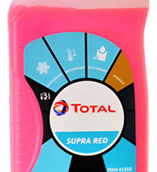 Liquido Refrigerante Total Supra Red Rosa 1 Litro Formula1